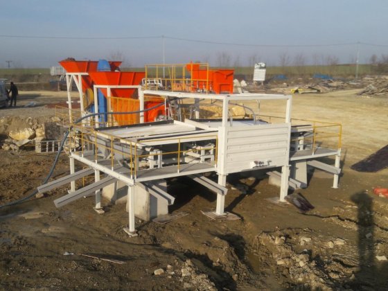 Mobile Ore Enrichment Plant